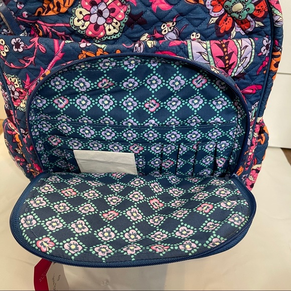 Vera Bradley XL Campus Backpack Dragon Fruit - Picture 5 of 10